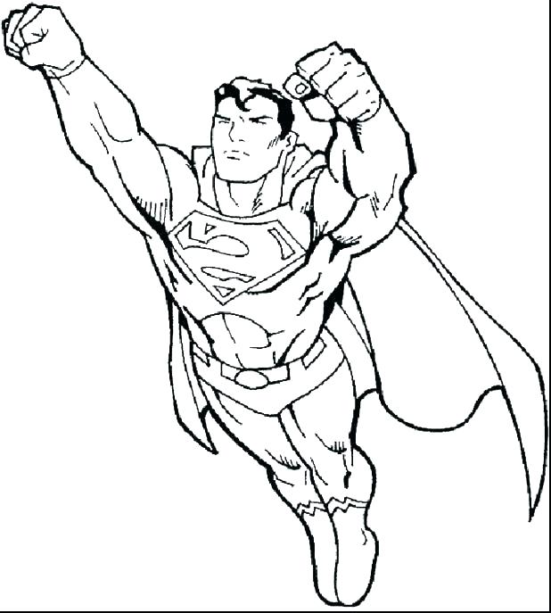 618x687 Super Man Coloring Page Batman Vs Superman Coloring Pages 7