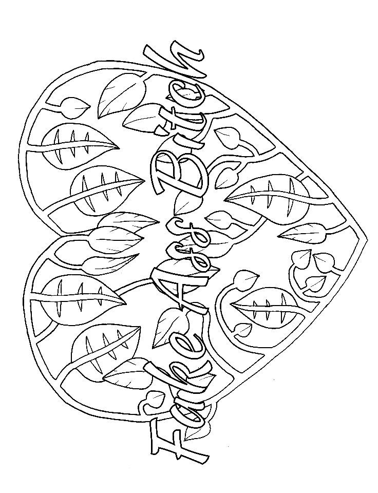 Free Swear Word Coloring Pages