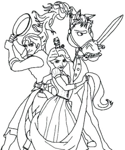 400x479 Rapunzel Coloring Pages Tangled Coloring Pages Barbie Rapunzel