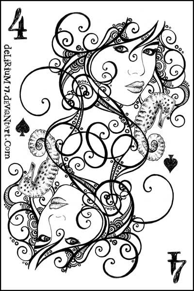 Free Tarot Card Coloring Pages