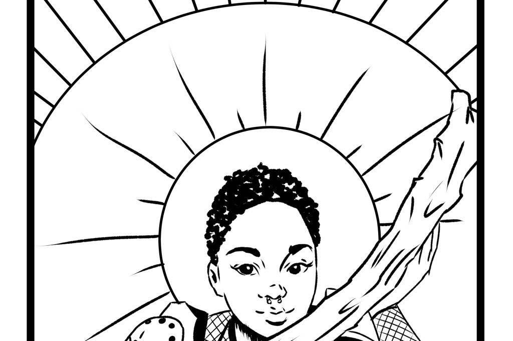 1024x680 Free Tarot Card Coloring Page Coloring Books Free