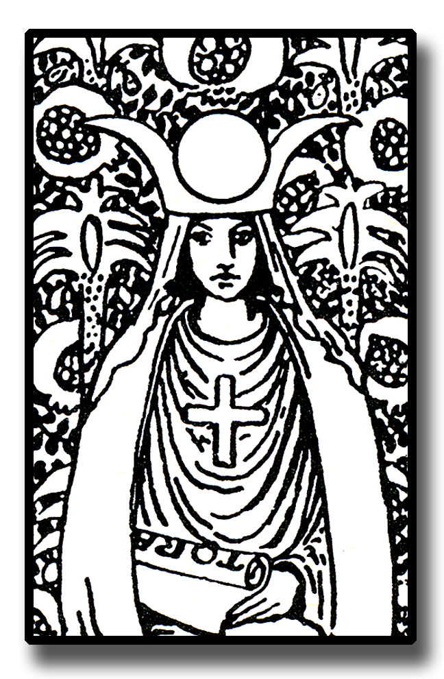 648x990 Symbols Of The High Priestess Of The Tarot