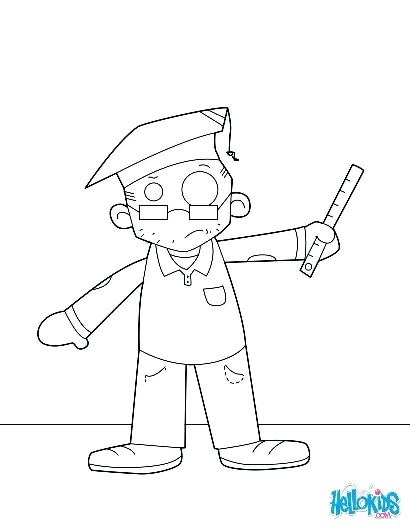 820x1060 Coloring Pages ~ Teacher Coloring Pages Best Sheets Teacher