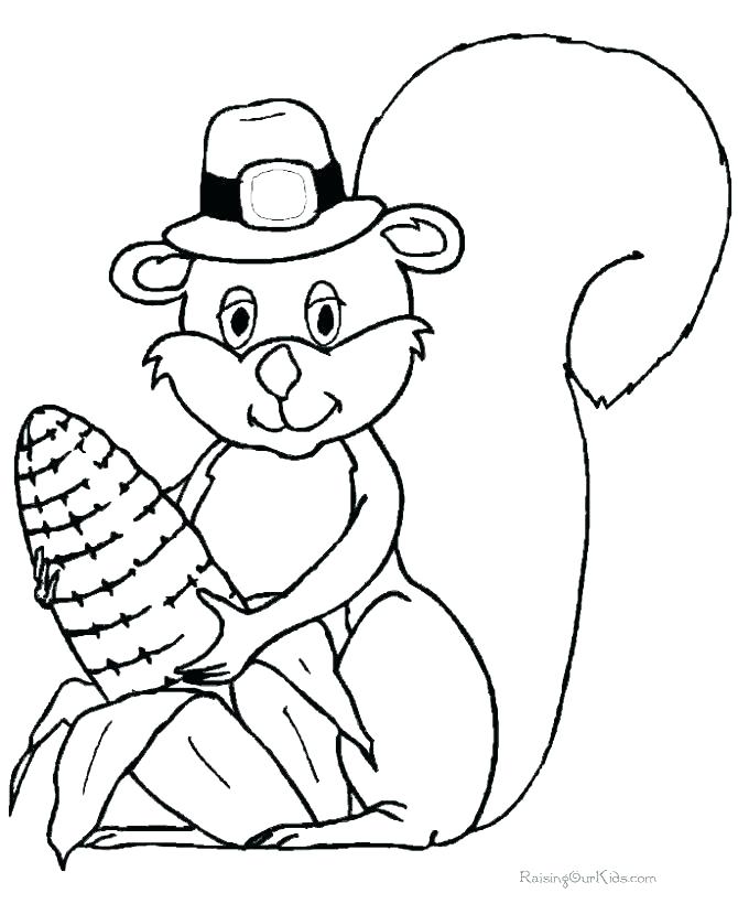 670x820 Thanksgiving Coloring Pages For Preschoolers