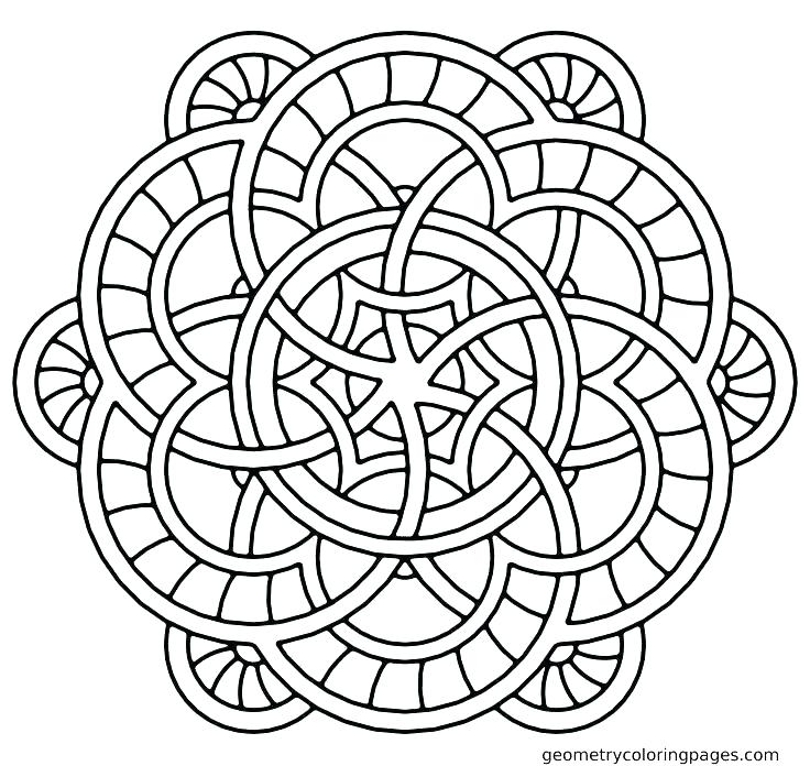 736x696 Mandala Coloring Pages For Kids Free Therapeutic Coloring Pages