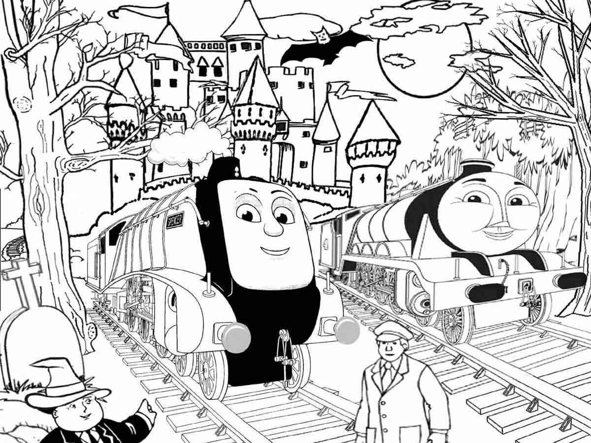 1200x900 Thomas And Friends Christmas Coloring Pages Allmadecine General