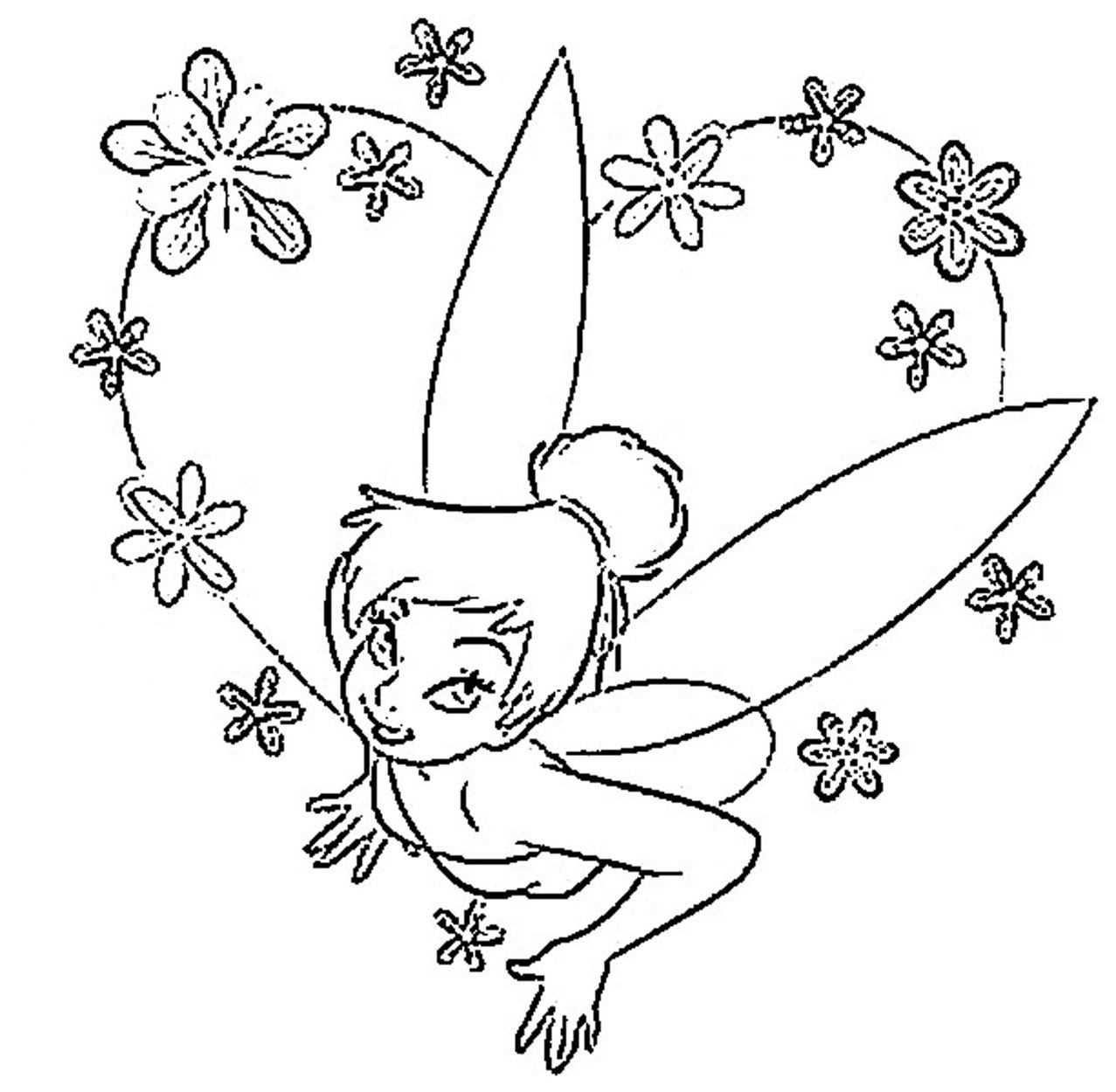 1277x1250 Free Disney Coloring Pages Fresh Free Printable Tinkerbell