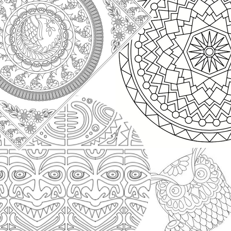 800x800 How To Print Coloring Pages For Adults