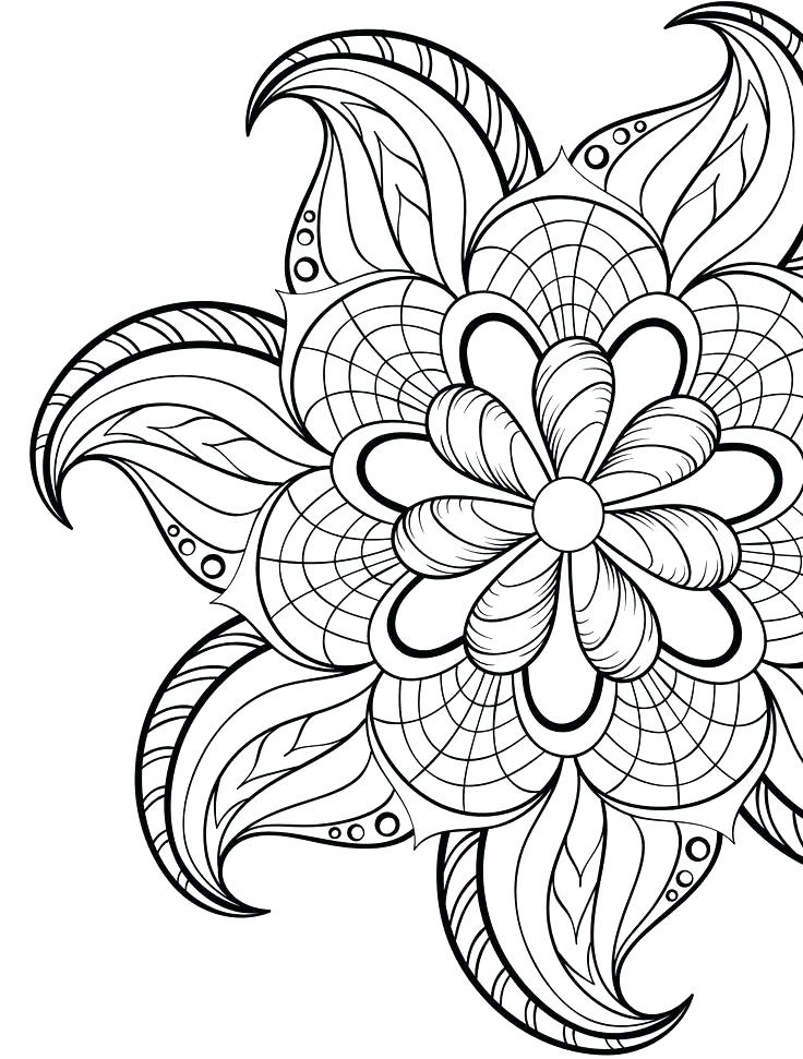736x971 Mandala Coloring Pages Snowflake Color Pages Free Coloring Page