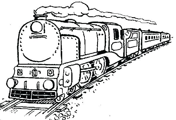 600x412 Freight Train Coloring Pages Train Coloring Pages Free Train