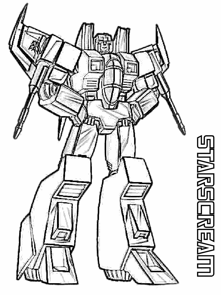 768x1024 Transformer Coloring Pages To Download And Print For Free