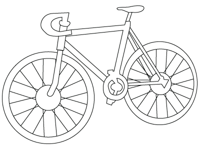 400x300 Free Transportation Coloring Pages