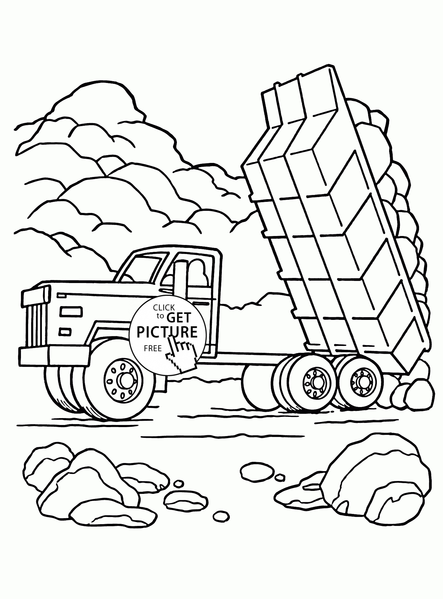1480x2000 Best Of Dump Truck Coloring Pages Collection Printable Coloring