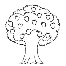 230x230 Top 25 Tree Coloring Pages For Your Little Ones
