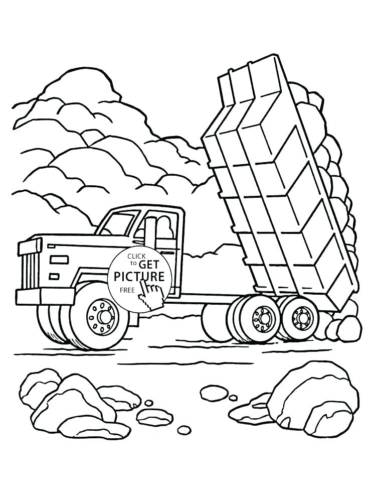 736x994 Infrastructure Colouring Pages Construction Trucks Coloring Pages