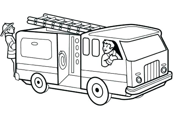 600x408 Coloring Page Truck Or Coloring Page Truck Fire Trucks Coloring