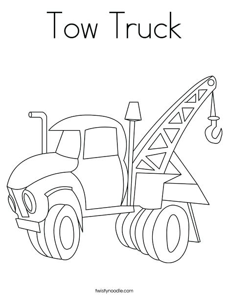 468x605 Tow Truck Coloring Pages Tow Truck Coloring Page Free Printable