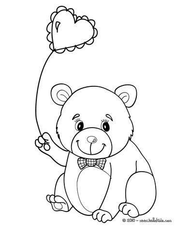 364x470 Valentine's Day Coloring Pages