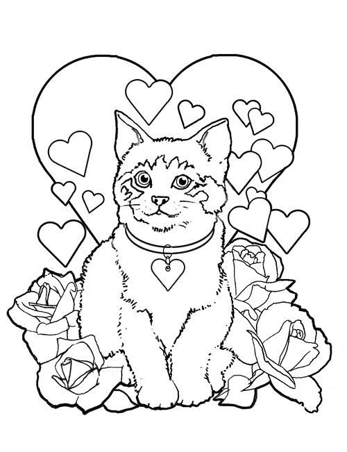 500x651 Free Valentine Coloring Printables Valentine Day Coloring Pages