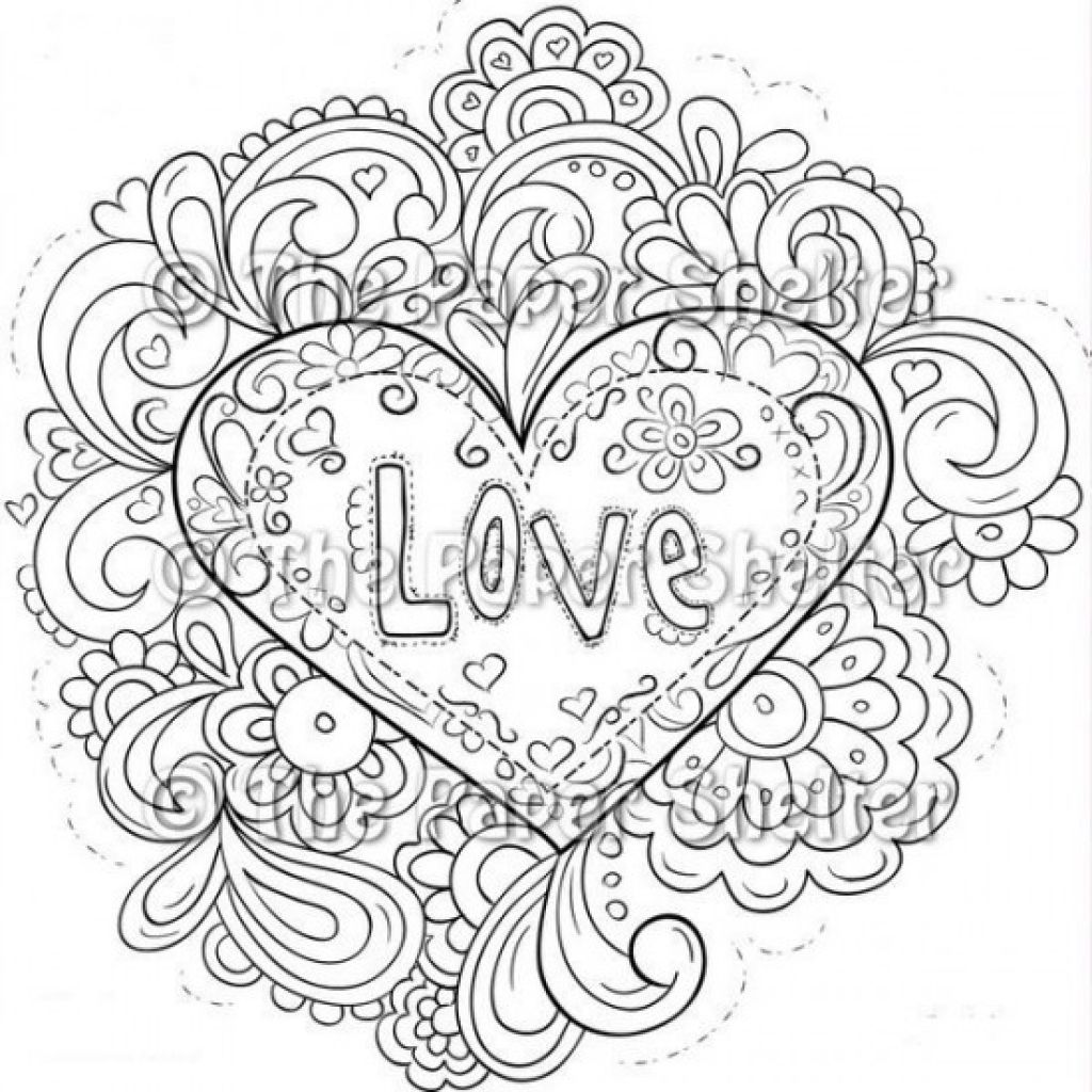 1024x1024 These Free Valentines Coloring Pages Are Perfect For Class