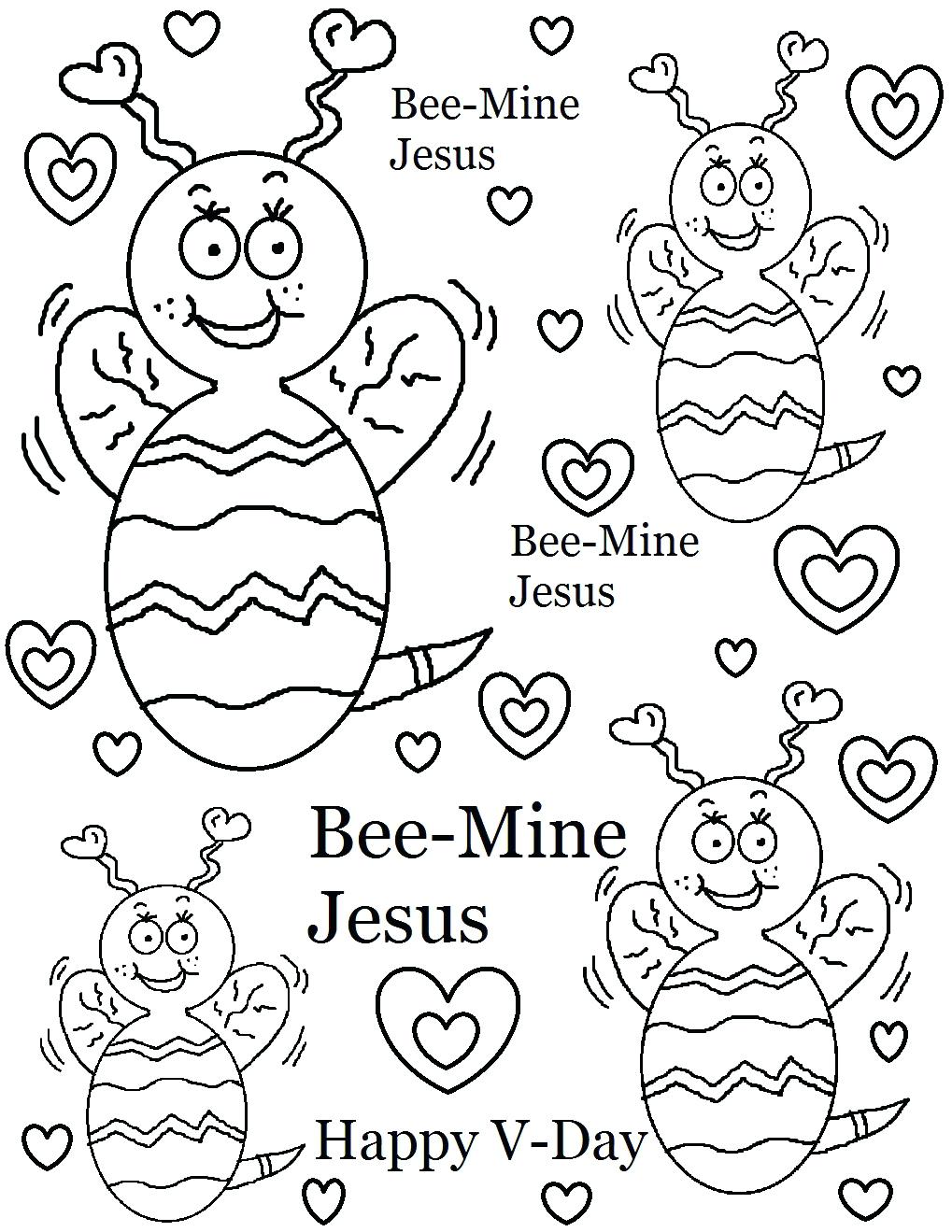 1019x1319 Coloring Pages ~ Valentine Day Coloring Pages Bee Mine A Bear Page