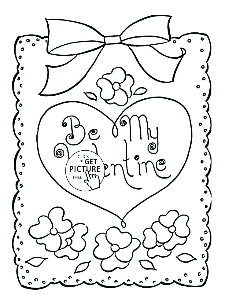 736x998 Be My Valentine Coloring Pages Happy Valentines Day Coloring Pages
