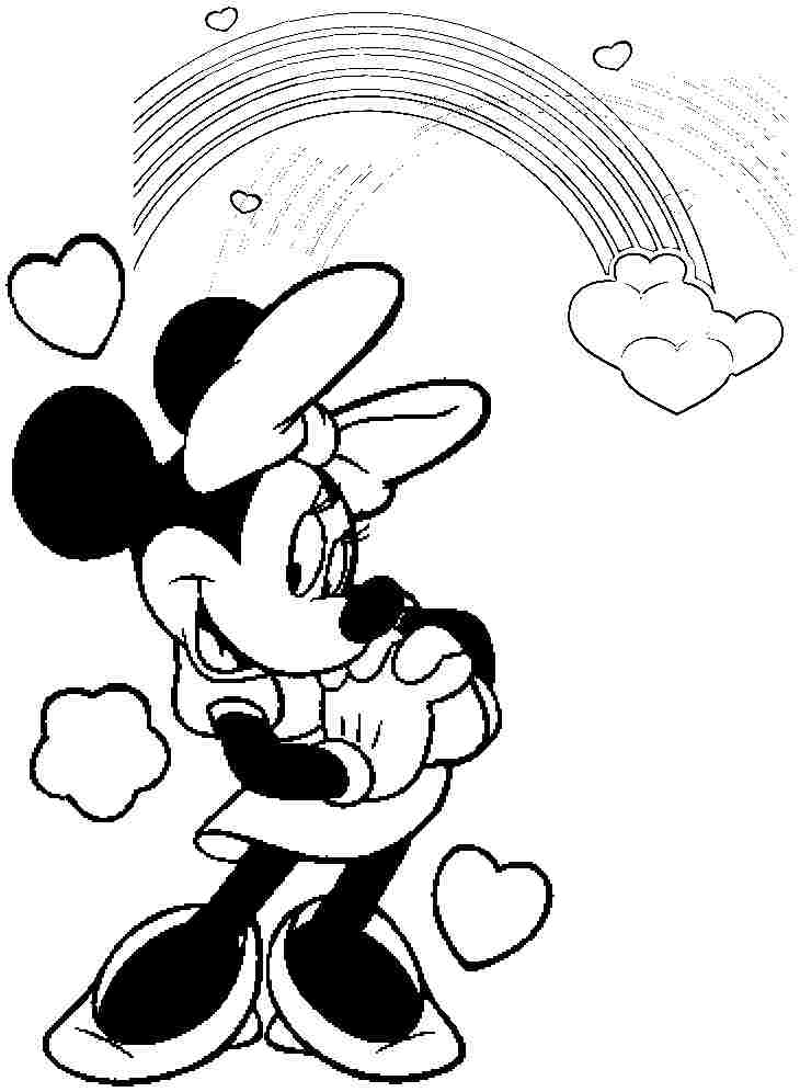 730x996 Disney Valentine Coloring Pages Free For Preschool