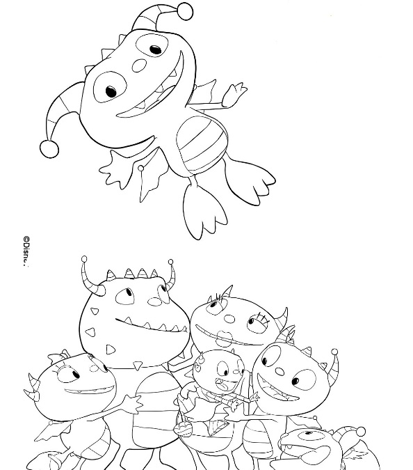 Free Vampirina Coloring Pages