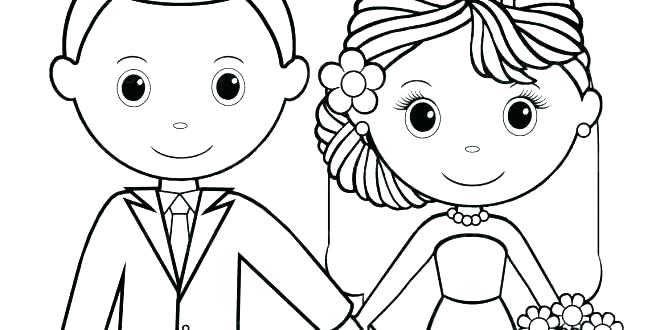 660x330 Wedding Coloring Pages For Kids Kids Activity Book Wedding