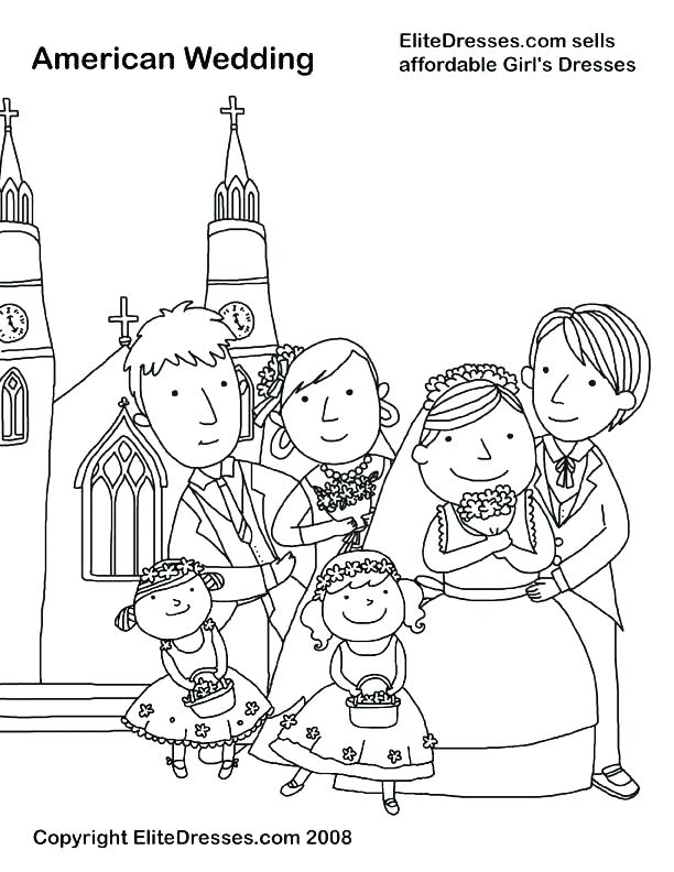 612x792 Wedding Coloring Pages Free Wedding Coloring Book Pages Wedding
