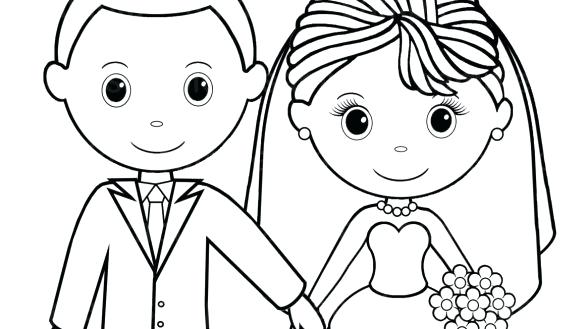 585x329 Free Wedding Coloring Pages Wedding Activity Book Coloring Book