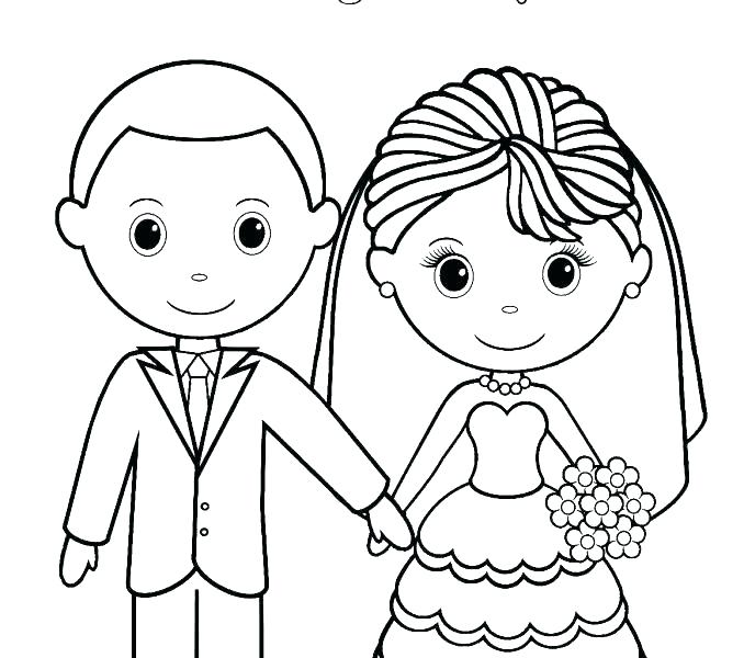 678x600 Wedding Coloring Pages Free Together With Wedding Coloring Book