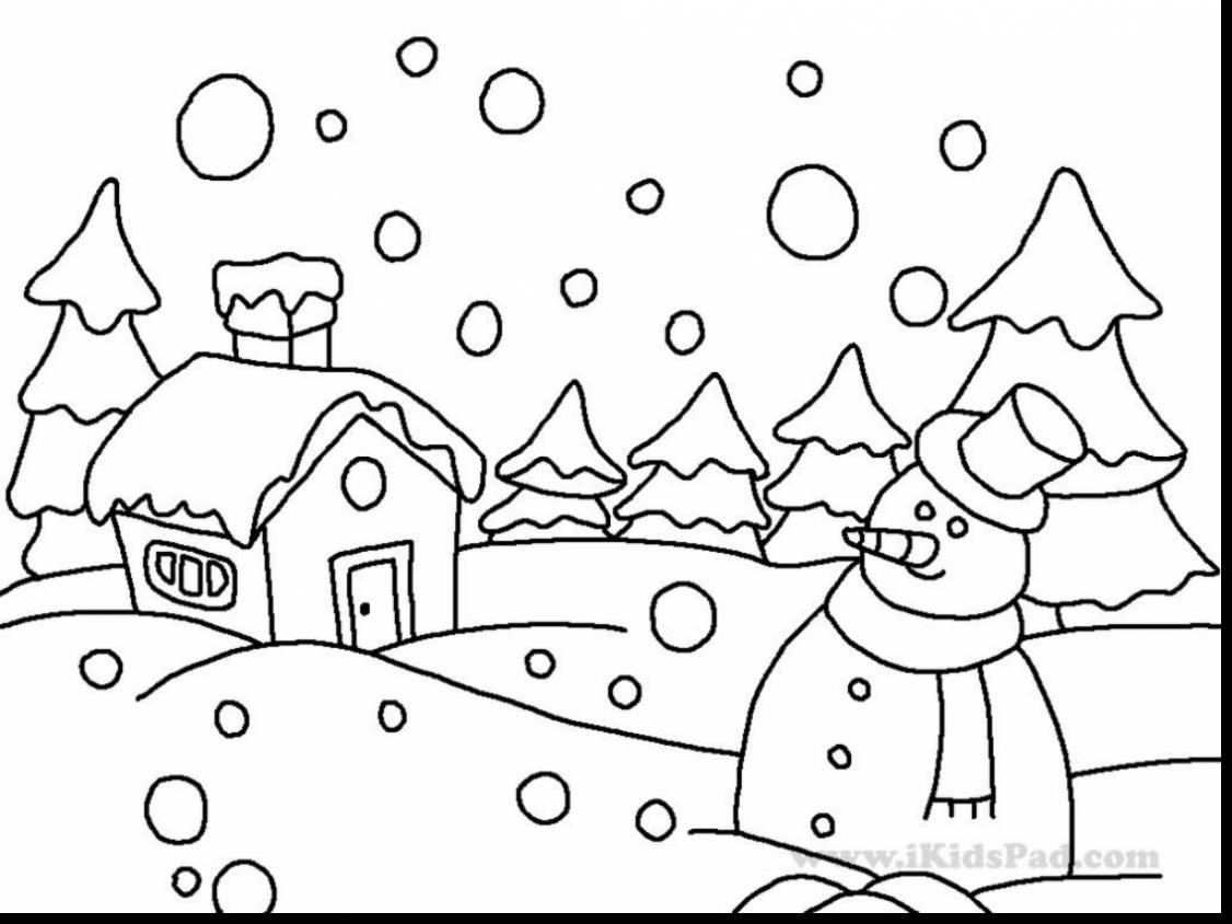 1126x844 January Coloring Pages For Preschool