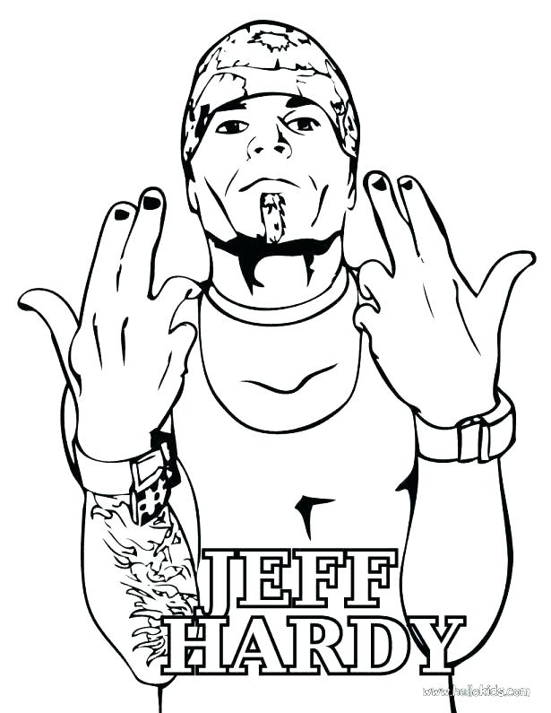 615x795 Wwe Pictures To Color Dazzling Design Inspiration Coloring Pages