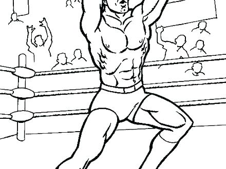 440x330 Wwe Coloring Pages Printable