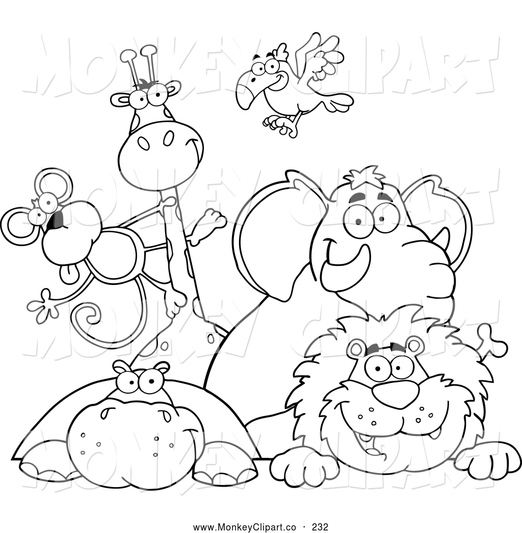 Free Zoo Coloring Pages