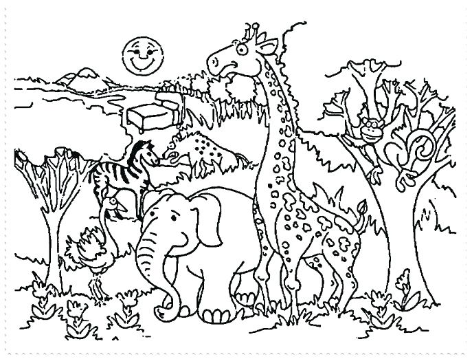 687x522 Zoo Coloring Pages Free Zoo Phonics Coloring Pages