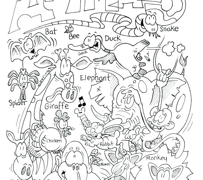 678x600 Coloring Pages Zoo Animals Zoo Animal Coloring Pages And Coloring