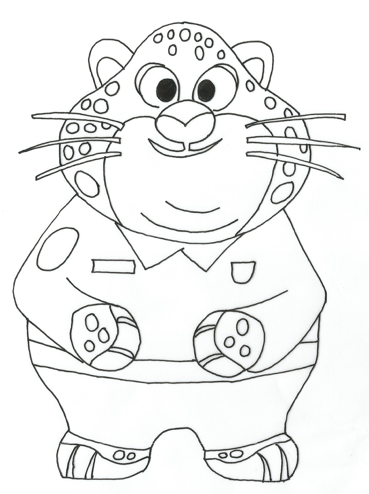 1197x1600 Beautiful Zootopia Coloring Pages Best Coloring Pages For Kids