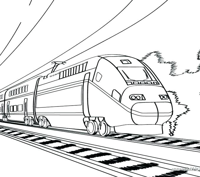 678x600 Train Coloring Pages Freight Train Coloring Pages Train Coloring