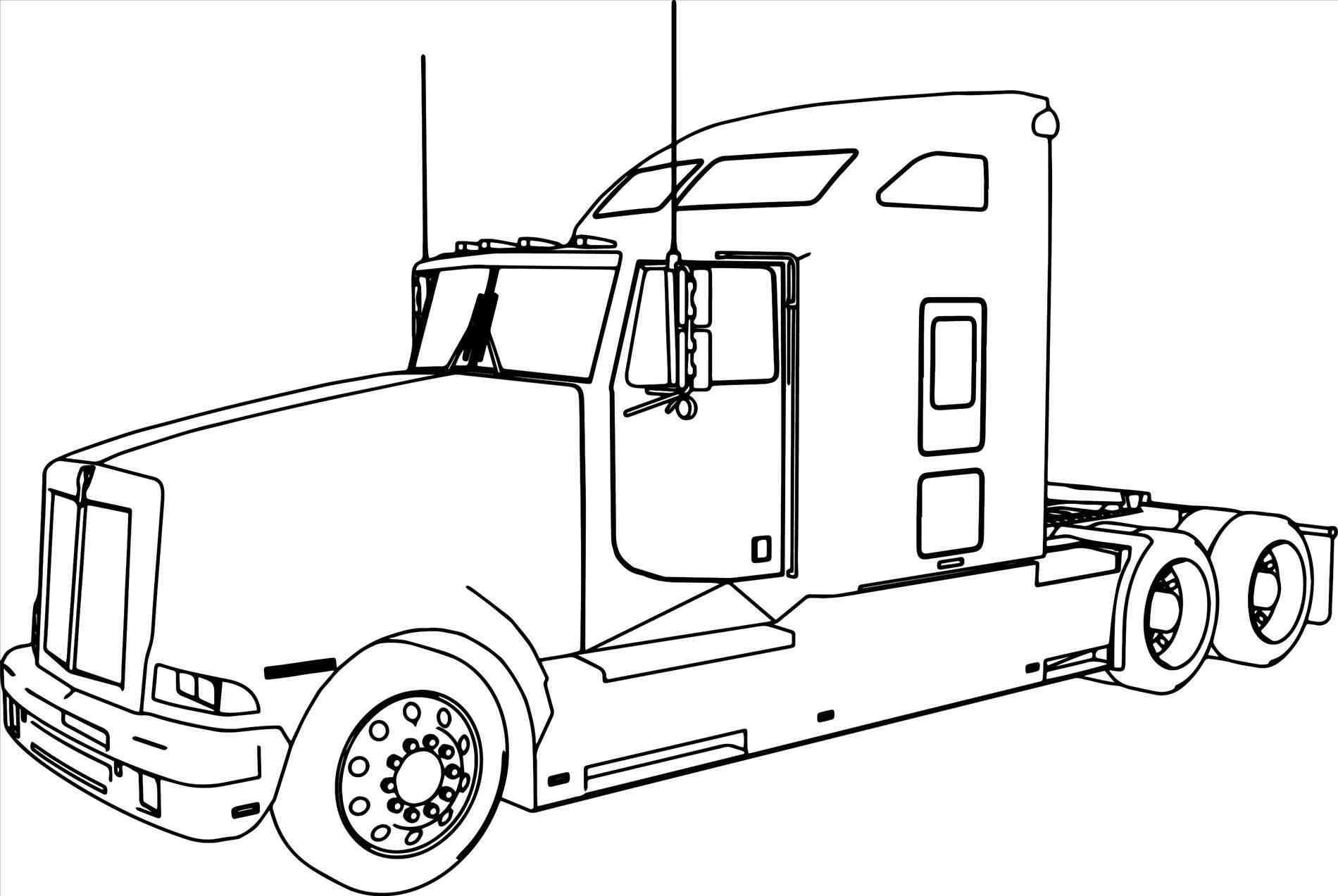 1900x1273 Freightliner Coloring Pages Web Coloring Pages