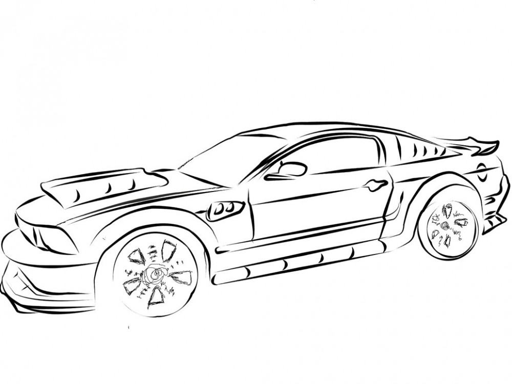 1000x750 Camaro Coloring Pages Free