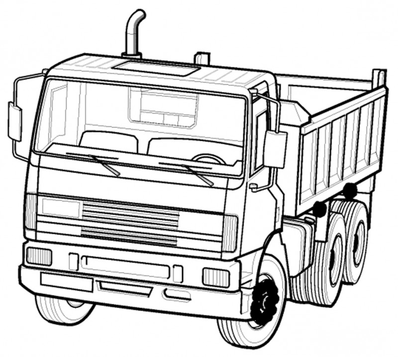 800x718 Big Truck Pictures For Kids