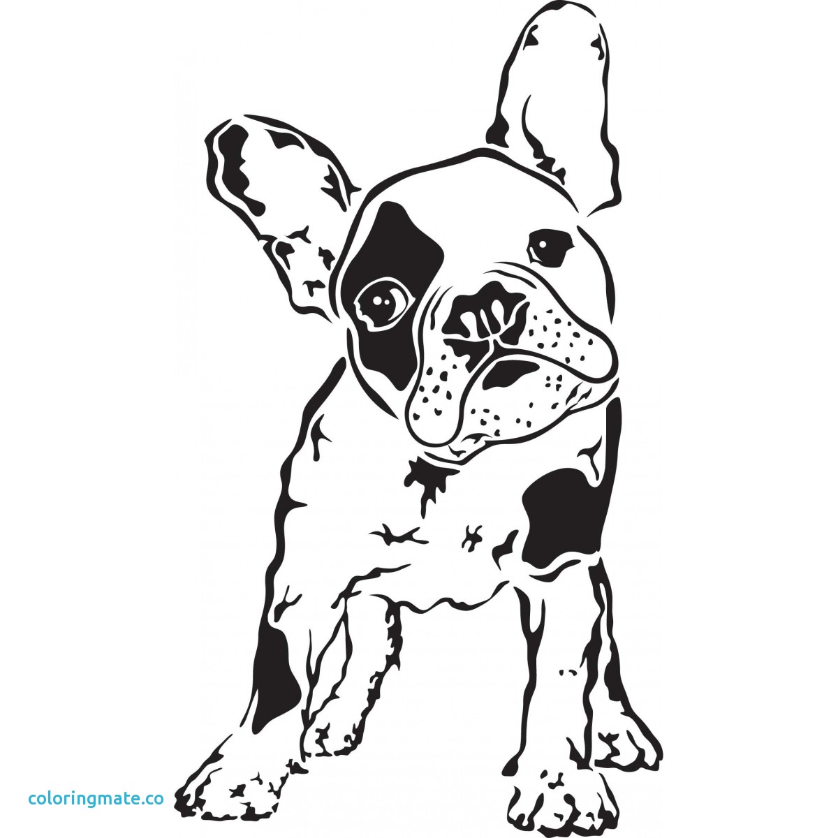 1200x1200 Expert French Bulldog Coloring Pages 40 7824