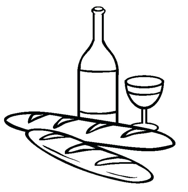 600x612 French Fries Coloring Page French Coloring French Food Coloring