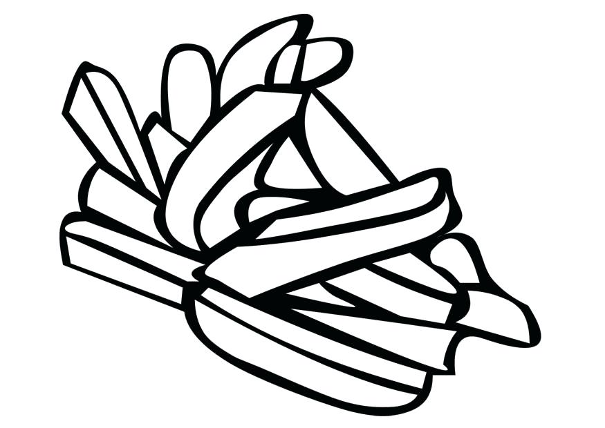 875x620 French Fries Coloring Page French Fries Coloring Page Coloring