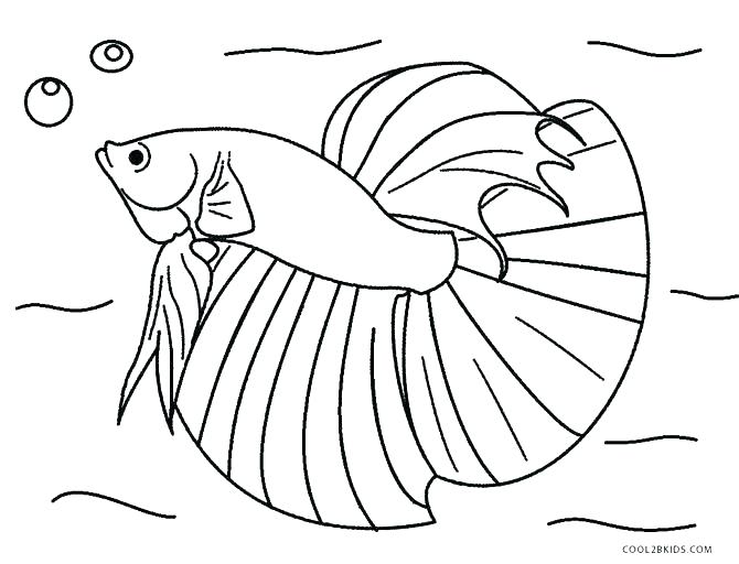 670x512 Printable Fish Coloring Pages As Well As Ocean Fish Coloring Pages