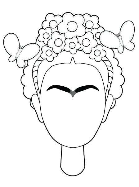 448x600 Frida Kahlo Coloring Pages Kite Coloring Pages Frida Kahlo Color