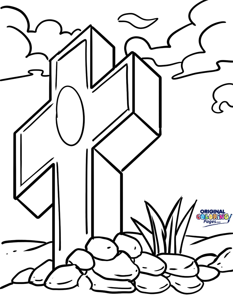 815x1056 Good Friday Coloring Page Coloring Pages Original Coloring Pages