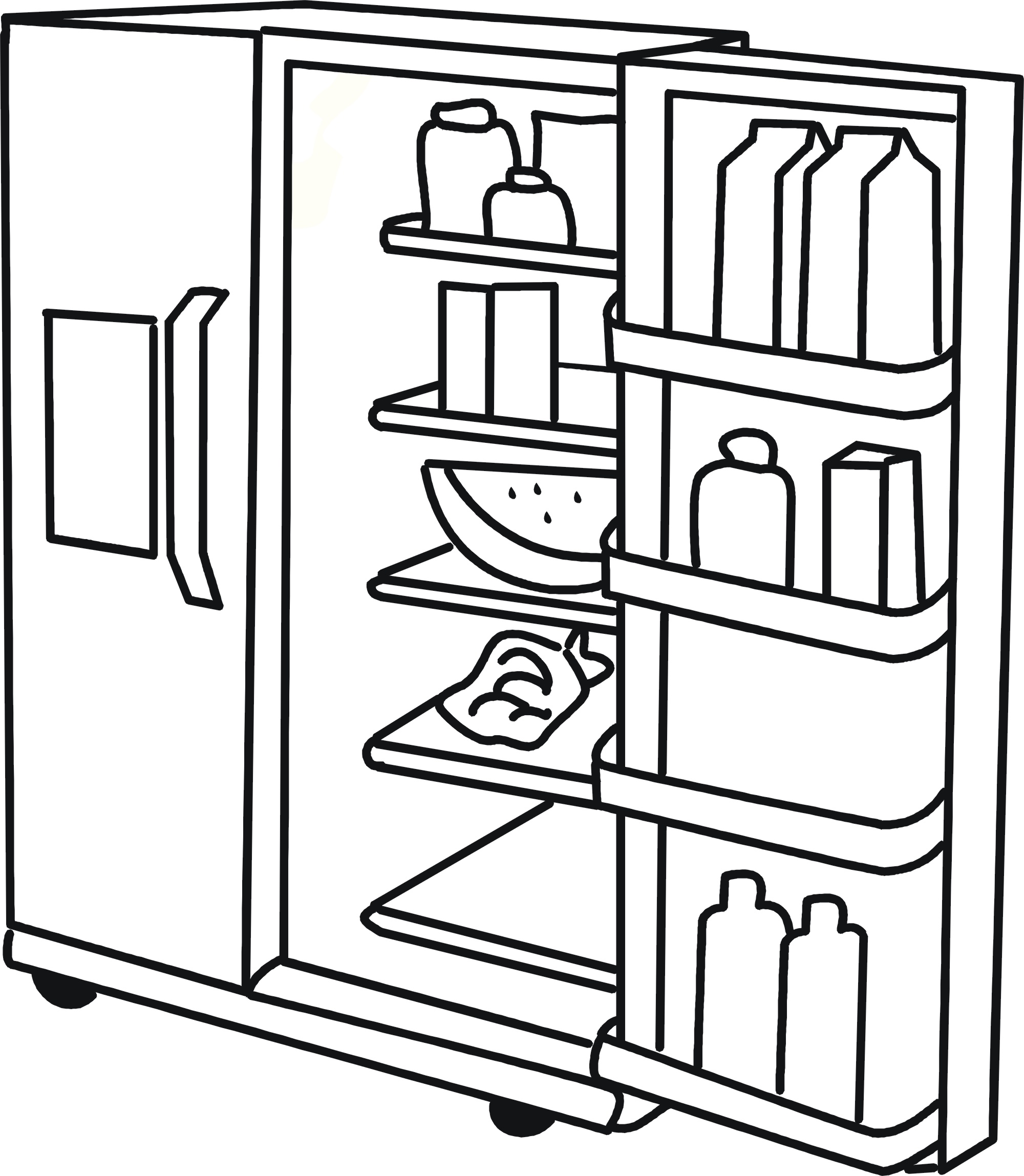 2000x2297 Food Coloring Pages Children's Best Activities